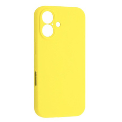 Чохол Silicone Case Full Camera Copy for iPhone 16 Plus ( 4) yellow