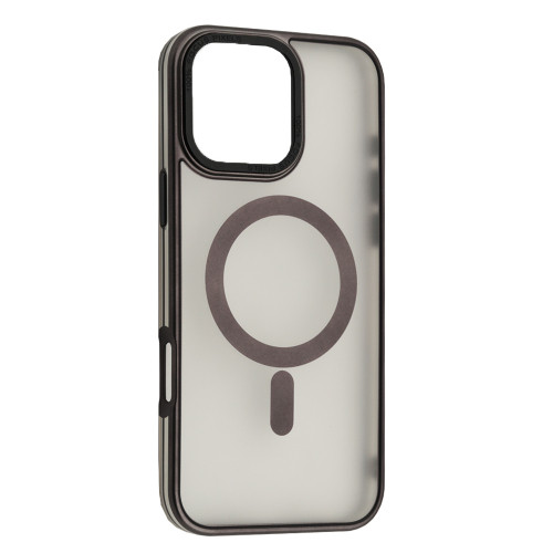 Чохол Perfect Case with MagSafe for iPhone 16 Pro Max titanium black