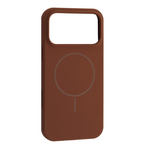 Чохол Silicone Case with MagSafe for iPhone 17 Pro New Brown