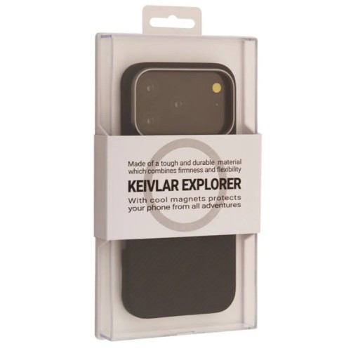 Чохол KZDOO Kevlar Explorer MagSafe for iPhone 17 Pro Black