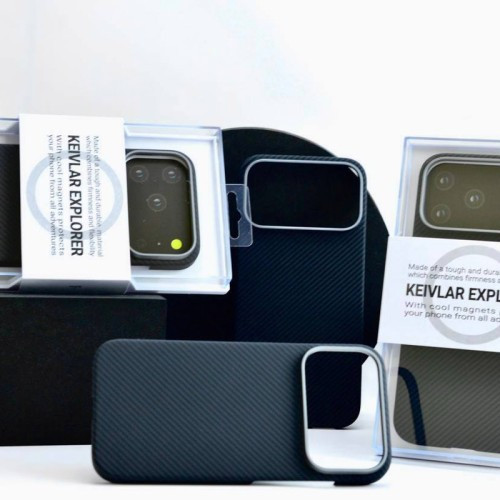 Чохол KZDOO Kevlar Explorer MagSafe for iPhone 17 Pro Max Black