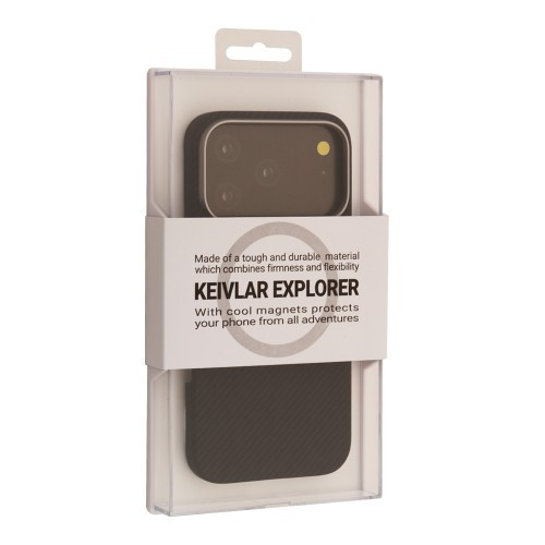 Чохол KZDOO Kevlar Explorer MagSafe for iPhone 17 Pro Max Black