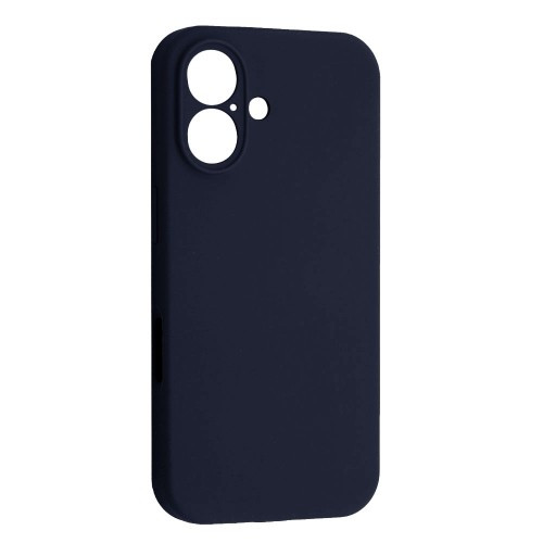 Чохол Silicone Case Full Camera Copy for iPhone 16 Plus ( 8) midnight blue