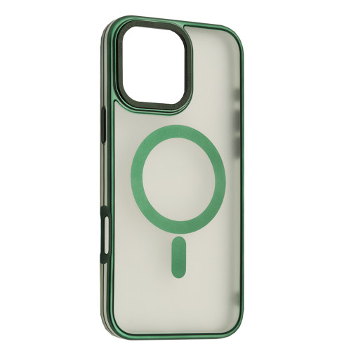 Чохол Perfect Case with MagSafe for iPhone 16 Pro Max titanium green