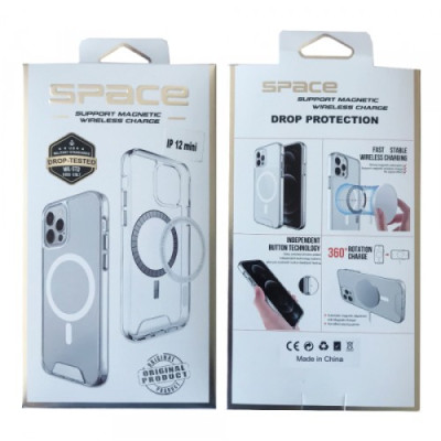Чохол SPACE MagSafe Drop Protection for iPhone XS Transparent