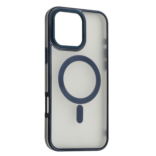 Чохол Perfect Case with MagSafe for iPhone 16 Pro titanium blue