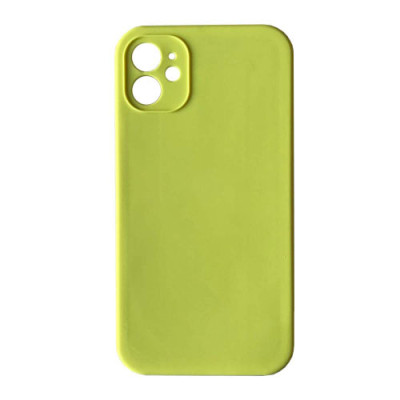 Silicone Case Full Camera Square side Copy for iPhone 11 Flash
