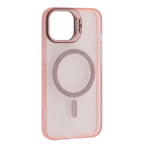 Чохол PRO CRYSTALSHINE FORTABLE MAGSAFE for iPhone 12 Pro Max Pink