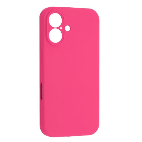 Чохол Silicone Case Full Camera Copy for iPhone 16 (47) hot pink