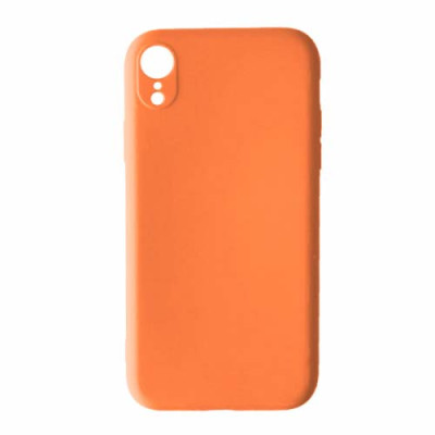 Silicone Case Full Camera Square side Copy for iPhone XR Kumguat