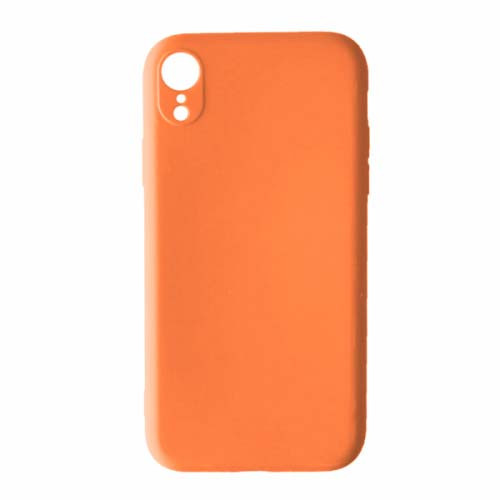 Silicone Case Full Camera Square side Copy for iPhone XR Kumguat