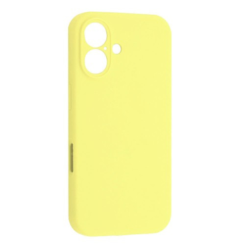 Чохол Silicone Case Full Camera Copy for iPhone 16 (51) mellow yellow