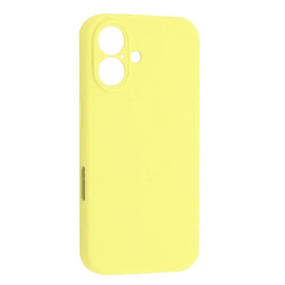 Чохол Silicone Case Full Camera Copy for iPhone 16 (51) mellow yellow