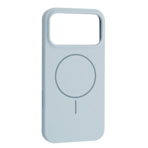 Чохол Silicone Case with MagSafe for iPhone 17 Pro Max New Sky Blue