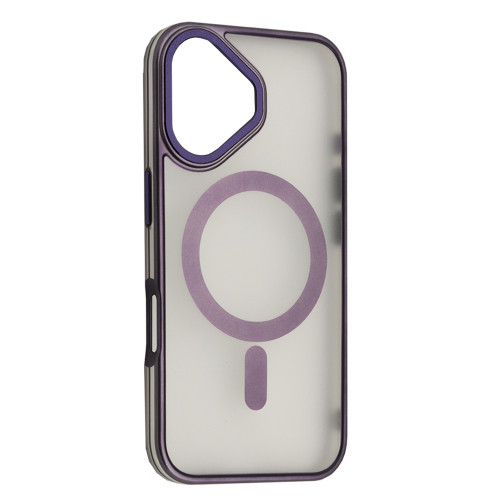 Чохол Perfect Case with MagSafe for iPhone 16 titanium purple