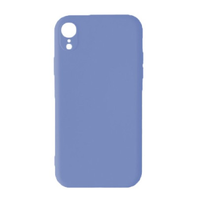 Silicone Case Full Camera Square side Copy for iPhone XR Glycine