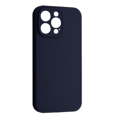 Чохол Silicone Case Full Camera Copy for iPhone 16 Pro ( 8) midnight blue