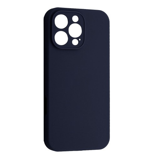 Чохол Silicone Case Full Camera Copy for iPhone 16 Pro ( 8) midnight blue