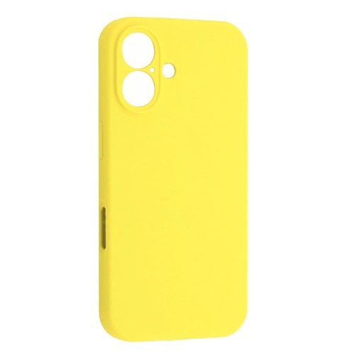 Чохол Silicone Case Full Camera Copy for iPhone 16 ( 4) yellow