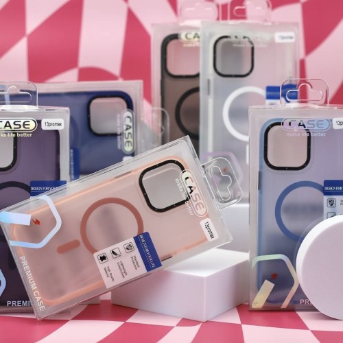 Чохол TOTAL MATTE MAGSAFE for iPhone 16 Pro Max Blue