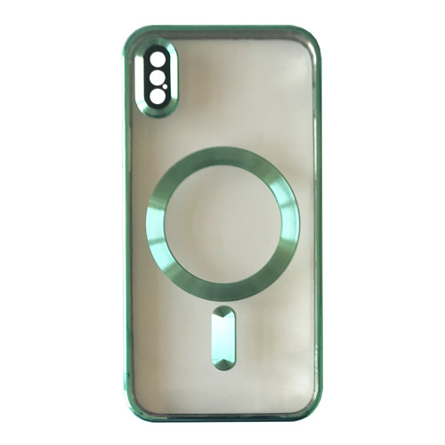 Чохол SHINING Camera MagSafe for iPhone XS Green