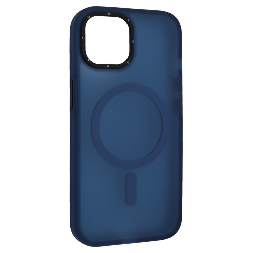 Чохол TOTAL MATTE MAGSAFE for iPhone 16 Pro Max Dark blue