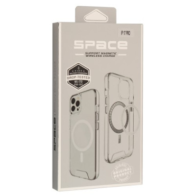 Чохол SPACE MagSafe Drop Protection for iPhone 17 Pro Transparent