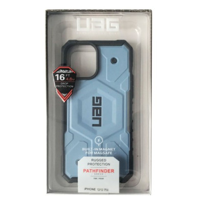 Чохол ударостійкий UAG NEW PATHFINDER COLORS MAGSAFE for iPhone 12 Pro Max Black