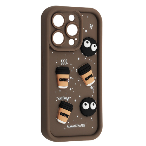 Чохол HAPPY Cookie Case for iPhone 14 Pro Brown