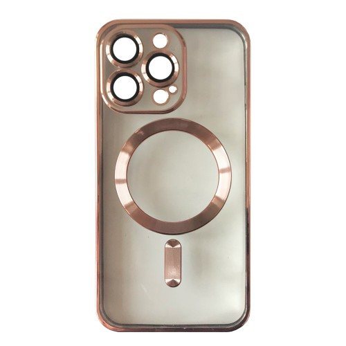 Чохол SHINING Camera MagSafe for iPhone 14 Pro Rose gold