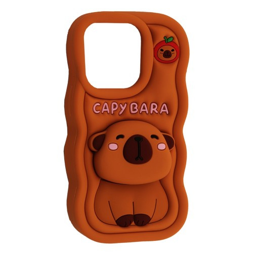 Чохол CAPYBARA for iPhone 11 Brown
