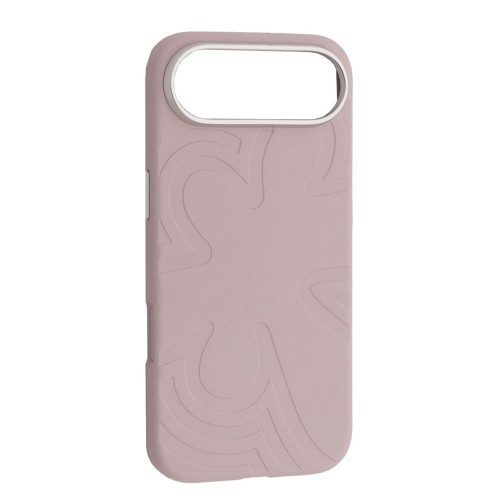 Чохол Flower Liquid Silicone Case MagSafe для iPhone 17 Air Morandi Purple