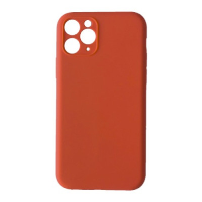 Чохол Silicone Case Full Camera Copy for iPhone 11 Pro (66) kumquat